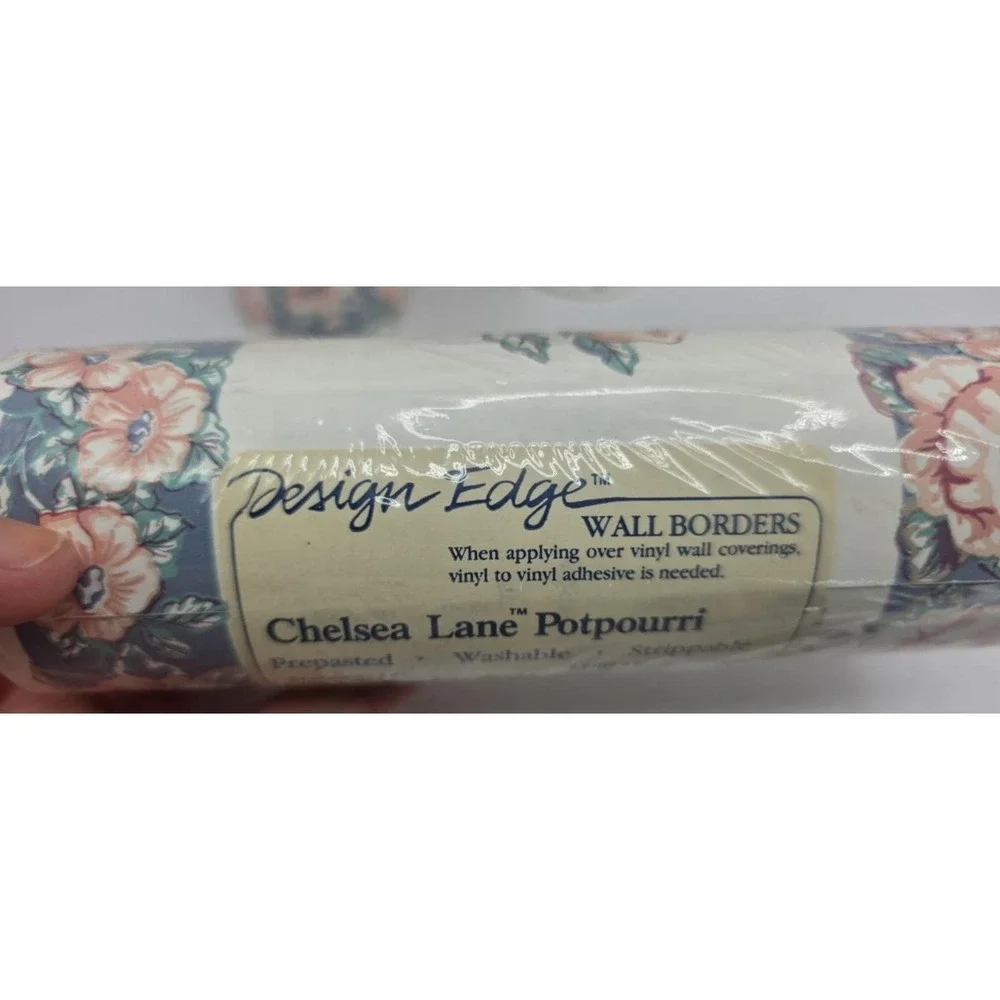 Wallpaper Border Country Chic Cottage Grandma Core Chelsea Lane 5 Rolls 6